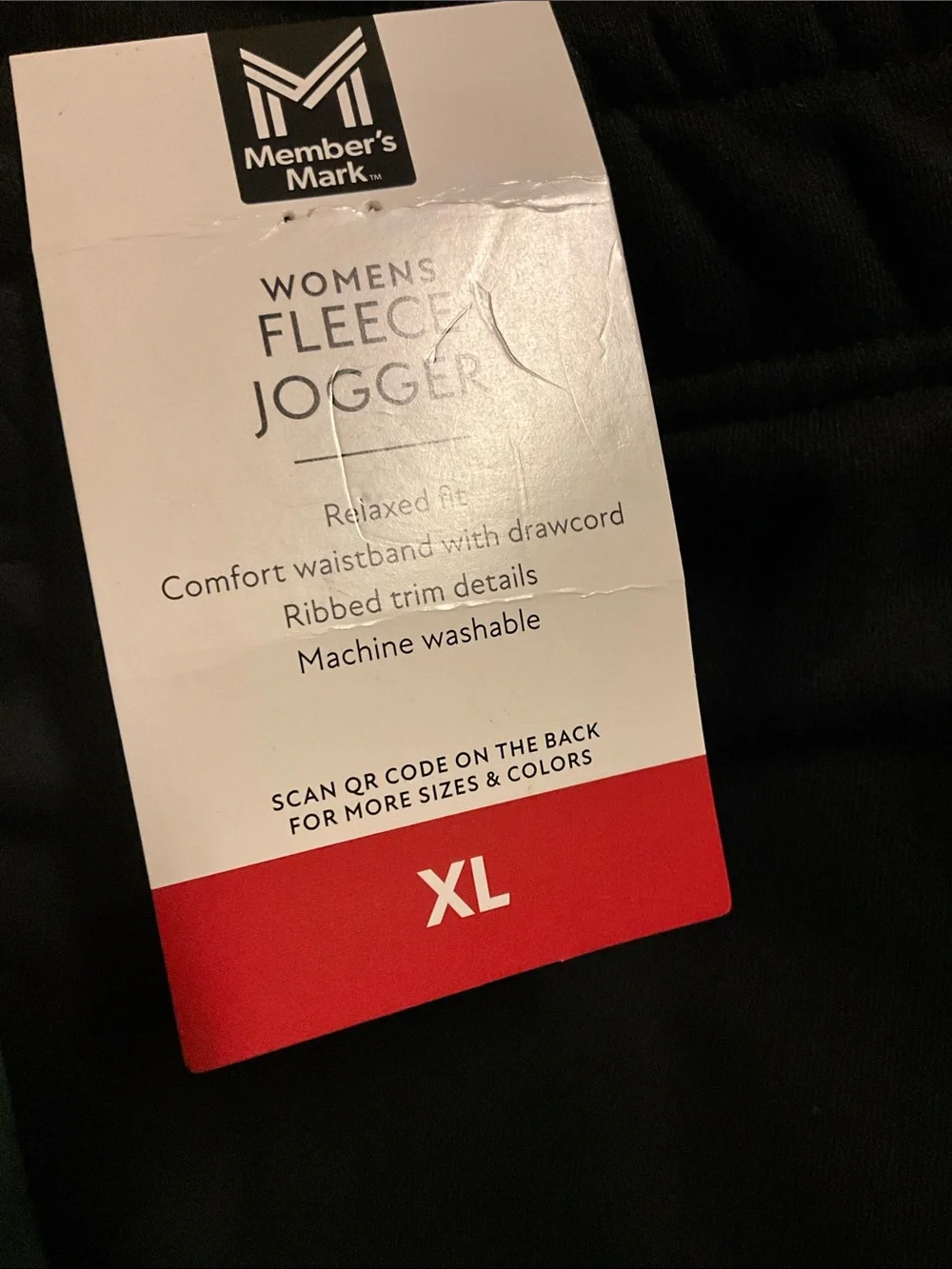 Member's Mark Women's Fleece Jogger - Picture 7 of 7